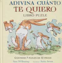 Adivina cuánto te quiero : libro puzzle