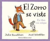 El zorro se viste. Un libro con solapas