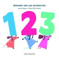 Aprende con los ratoncitos. 1, 2, 3