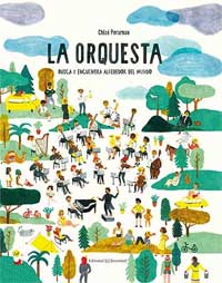 La orquesta : busca y encuentra alrededor del mundo