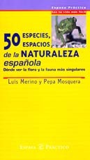 50 especies, espacios de la naturaleza española 50 especies, espacios de la naturaleza española